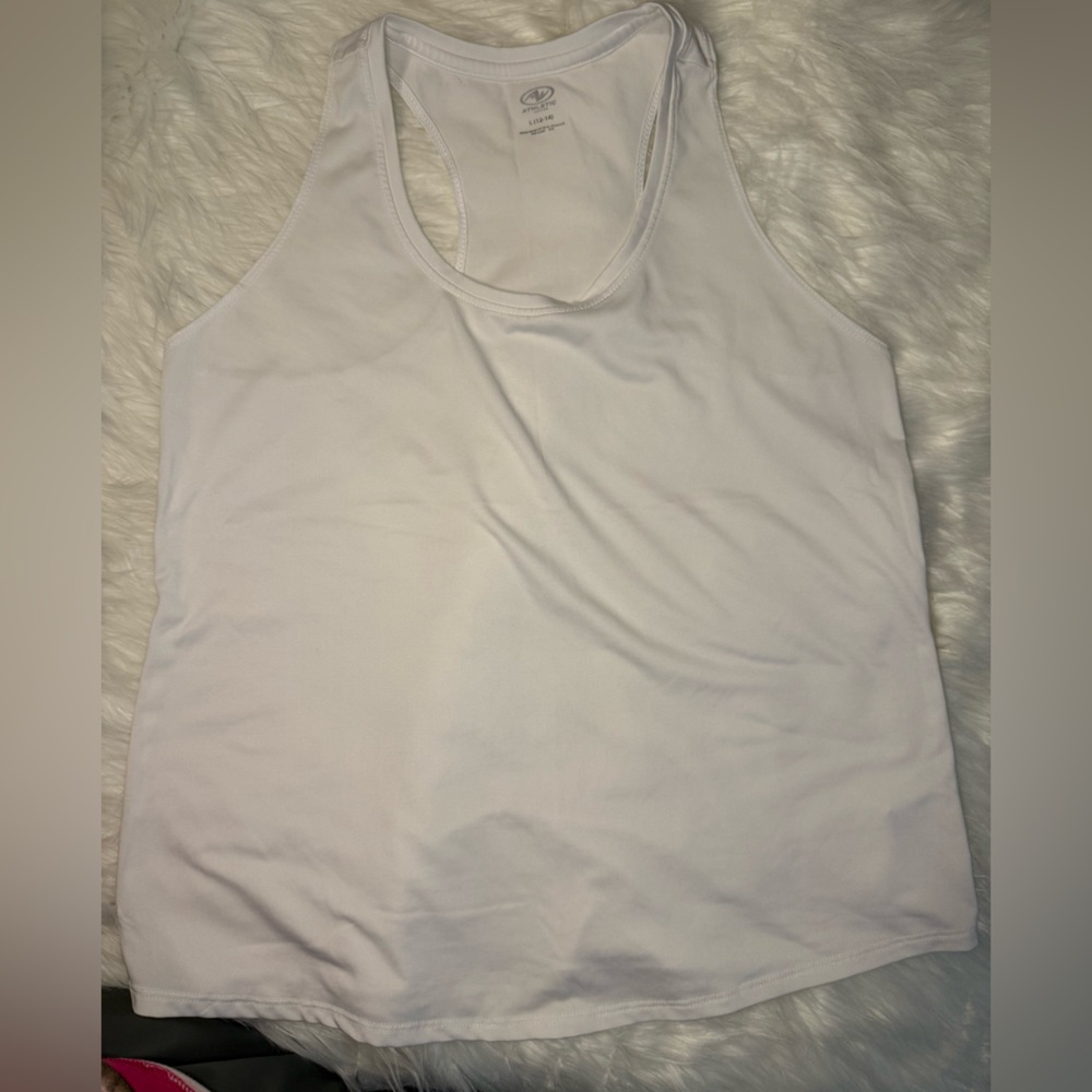 White tank top
